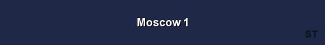 Moscow 1 Server Banner