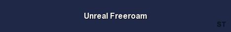 Unreal Freeroam Server Banner