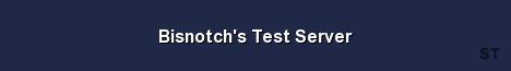 Bisnotch s Test Server 