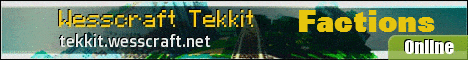 Wesscraft Tekkit Server Banner