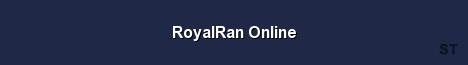 RoyalRan Online Server Banner