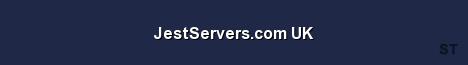 JestServers com UK Server Banner