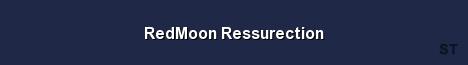RedMoon Ressurection Server Banner