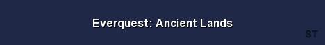 Everquest Ancient Lands Server Banner