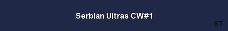 Serbian Ultras CW 1 Server Banner