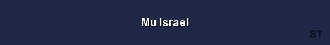 Mu Israel 