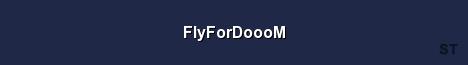 FlyForDoooM Server Banner