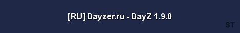 RU Dayzer ru DayZ 1 9 0 