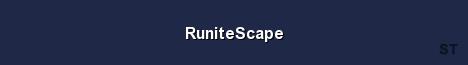 RuniteScape Server Banner