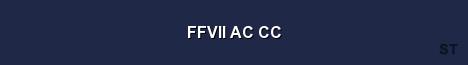 FFVII AC CC Server Banner