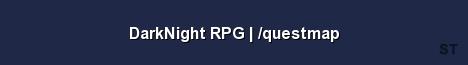 DarkNight RPG questmap Server Banner