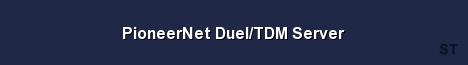 PioneerNet Duel TDM Server Server Banner