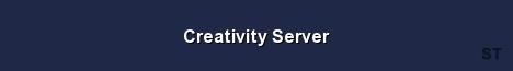 Creativity Server Server Banner