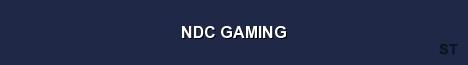 NDC GAMING Server Banner