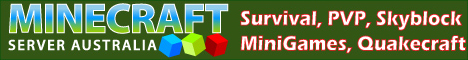Minecraft Server Australia Test Server Server Banner