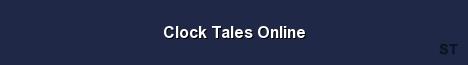 Clock Tales Online Server Banner