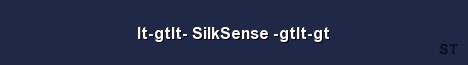 lt gtlt SilkSense gtlt gt Server Banner