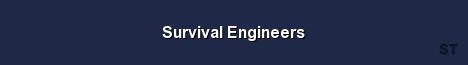 Survival Engineers Server Banner