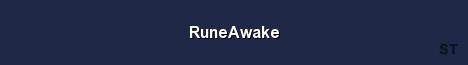 RuneAwake Server Banner