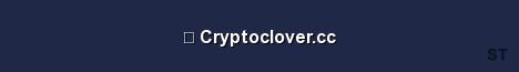 Cryptoclover cc Server Banner