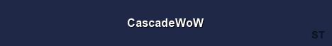 CascadeWoW Server Banner