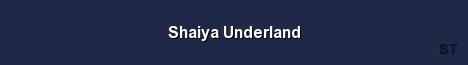 Shaiya Underland Server Banner