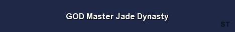 GOD Master Jade Dynasty Server Banner