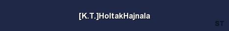 K T HoltakHajnala Server Banner