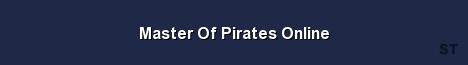 Master Of Pirates Online Server Banner