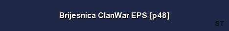 Brijesnica ClanWar EPS p48 Server Banner