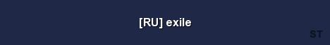 RU exile 