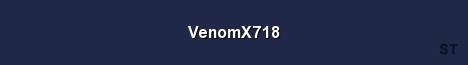 VenomX718 Server Banner