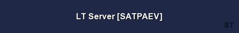 LT Server SATPAEV Server Banner
