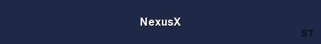 NexusX Server Banner