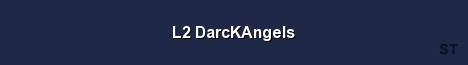 L2 DarcKAngels Server Banner