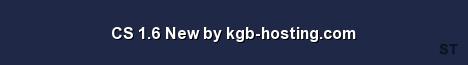 CS 1 6 New by kgb hosting com 