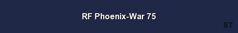 RF Phoenix War 75 Server Banner