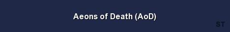 Aeons of Death AoD Server Banner