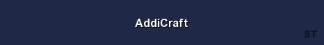 AddiCraft Server Banner