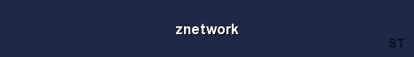 znetwork Server Banner