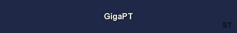 GigaPT Server Banner