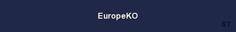 EuropeKO Server Banner
