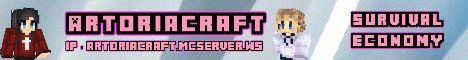 Artoriacraft Server Banner