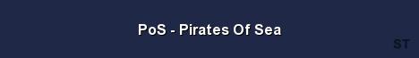 PoS Pirates Of Sea Server Banner