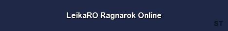 LeikaRO Ragnarok Online Server Banner