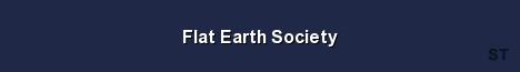 Flat Earth Society Server Banner