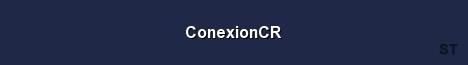 ConexionCR Server Banner
