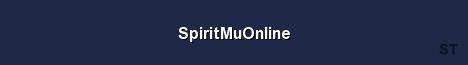 SpiritMuOnline Server Banner