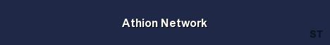 Athion Network Server Banner
