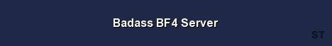Badass BF4 Server Server Banner